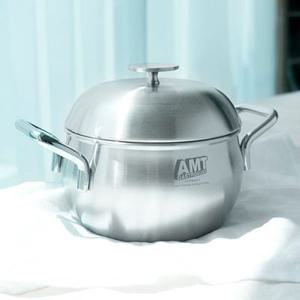 [공식정품] AMT 316Ti 스텐 16cm 라이스쿠커+사은품:레벤호프 스텐밥주걱