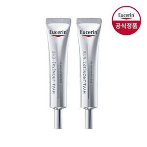 유세린 하이알루론 3X 아이크림 15ml 2개 [증]에피셀린세럼7ml+컨센5ml
