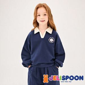 [젤리스푼] 플라워포인트카라티셔츠