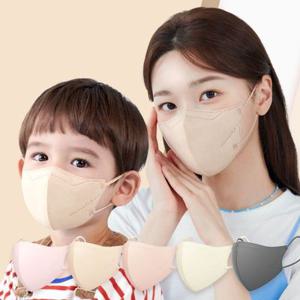 [100매] CLA 슬림핏 라이트 KF94 새부리형 컬러마스크