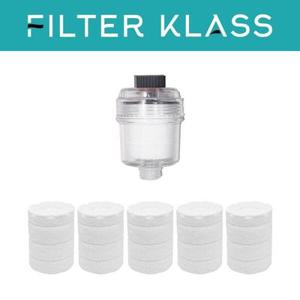 [필터클라스] 웰로스 주방 싱크대 세면대 호환필터 녹물제거 5개 리필 교체용 국내생산