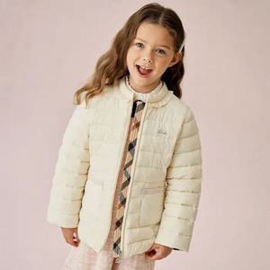 닥스리틀 프릴넥 경량점퍼 (아이보리) DVF25JN63M_IV