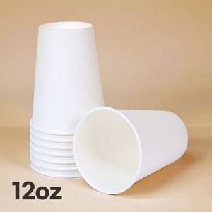12온스 흰색 무지 커피컵 1박스 1000개입