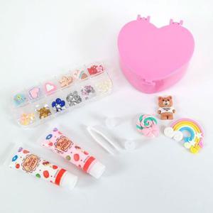 거울 보석함 생크림 데코 세트 8000 (랜덤) 데코덴 만들기