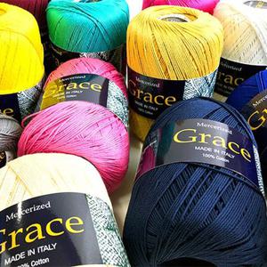그레이스 뜨개실 가방실 모자실 여름실 면실 면사 코바늘실