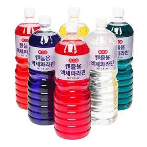 [캔들조이] 캔들용 액체파라핀 1.8 L 파라핀 오일 1상자 (12병)