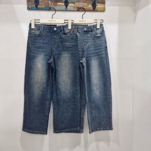 [모다아울렛][행텐주니어](순천모다) 행텐주니어 풀밴딩 세미와이드 데님팬츠14560-155-201-10-253_SC 순천점