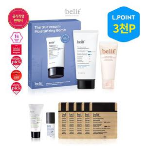 [4적립]더 트루 크림 - 모이스춰라이징 밤 75ml 기획세트(+ L.POINT 3천점)