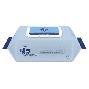 [최종가11,030원] Original 땡큐 오리지널 물티슈 100매 20팩 (캡형) 대용량 플레인 갓성비 저자극