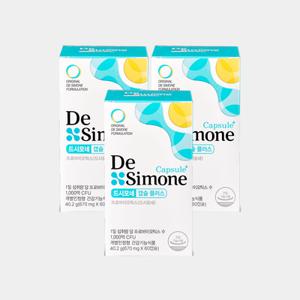 캡슐 플러스 3박스 (총 180캡슐) / 보장균수 1,000억 캡슐유산균