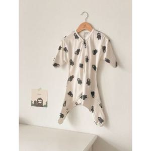 [모아트리 꿀잠슈트] 수면조끼 슬리핑백 아기수면잠옷 스와들졸업 아기실내복 오가닉 라이트