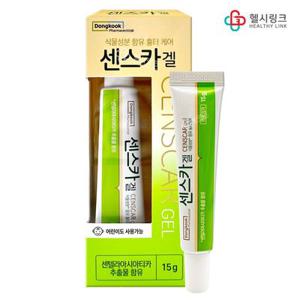 동국제약 센스카겔 흉터 연고 실리콘겔 15g 켈로이드 상처
