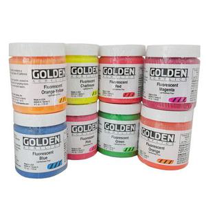 [골덴]Flourescent(형광) 아크릴물감낱색 119ml   시리즈 5 (색상 선택)