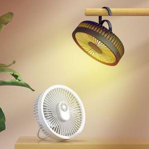 몽크로스 실링 타프팬 탁상형 캠핑용 리모컨 무선 써큘레이터 선풍기 IKTP01