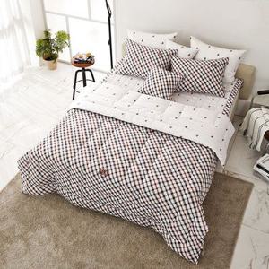 아사 테디스 브라운[6온스] 퀼트이불 싱글