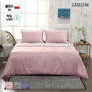 라셀렌 폴란드 다운90% 에코 알러지케어 차렵 구스이불 Q 300g 봄여름용