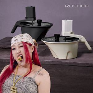 [APP전용][로이첸] 자동회전냄비 아이지글 롤팬 인덕션 멀티팬