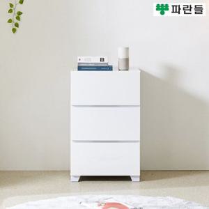 파란들가구 고광택 500 서랍장 3단서랍장 다용도수납장