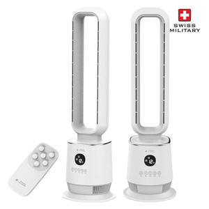 스위스밀리터리 블랑 날개없는 선풍기 스탠드 SMA-FB50W