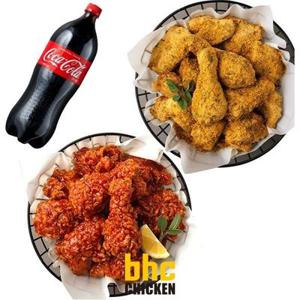(1% 할인) [BHC] 뿌링클+양념치킨+콜라1.25L