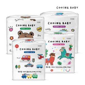 쿠잉 베러 놀라운 풀커버 팬티 기저귀 8팩 (4+4팩 골라담기)