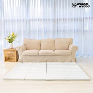 도담도담 논슬립 항균 폴더매트 140x200x4cm 층간소음 거실 아기 유아 놀이방 매트