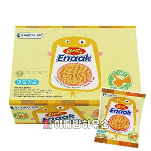 게메즈에낙 30입 오리지널 스파이시 네모스낵 라면땅 뿌셔뿌셔 enaak 라면짱 주전부리 사무실간식 라면과자