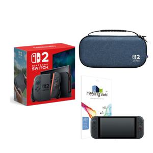 닌텐도 스위치2 게임기 본체 단품+호리 슬림하드 케이스+필름 증정