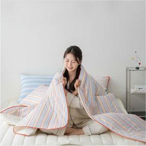 여름 시어서커 이불+패드 세트 이쁜이불 아사면이불