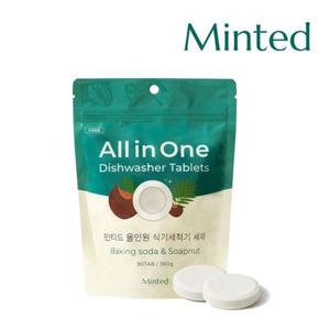 [민티드] 올인원 식기세척기 세제 90정