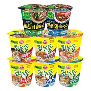 [APP전용] [오뚜기] 컵누들 8종 15개+15개 골라담기 매콤한맛/우동맛/쌀국수 외