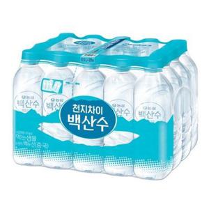 [백산수] 백산수_무라벨_생수 500mlx20병