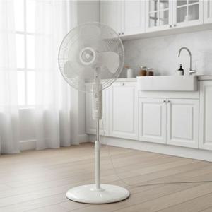 [추가쿠폰+L포인트추가적립] 인더스 20인치 대형 공업용 업소용 스탠드 선풍기 IN-S200 / 화이트