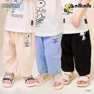 [밀크마일] [피너츠]스누피 귀여운5부배기팬츠