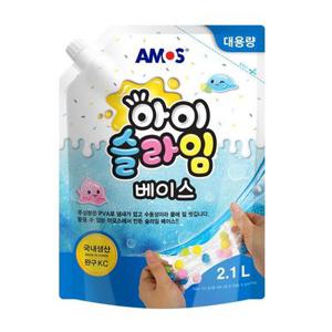 아모스 물풀 2.1L 아이슬라임 베이스 6개입