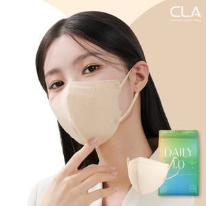 CLA 클라 데일리 라이트 KF94 새부리형 컬러 마스크 대형 100매