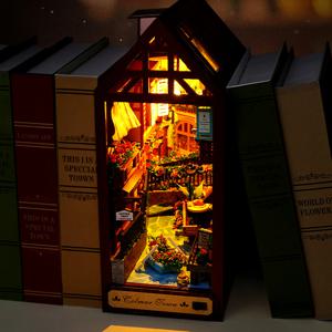 [DIY]북엔드 책꽂이 미니어처 동화마을 - 콜마르 타운