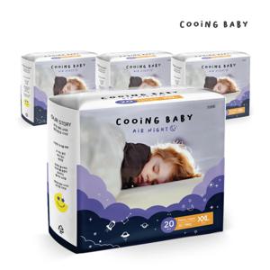 에어나이트 풀잠 팬티 기저귀 점보(XXL) 20매x 4팩