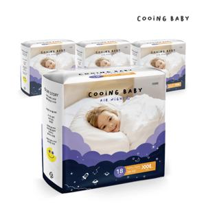 에어나이트 풀잠 팬티 기저귀 키즈(XXXL) 18매x 4팩