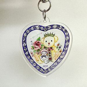 사랑을 전하는 테디베어 키링
