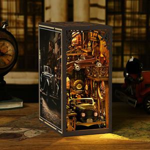 DIY 북엔드 책꽂이 미니어처 자동차 수집가