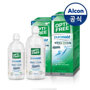 렌즈세척액 퓨어모이스트 420ml+300ml