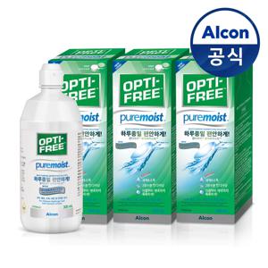 렌즈세척액 퓨어모이스트 300ml*3개
