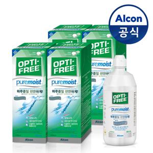 렌즈세척액 퓨어모이스트 300ml*4개