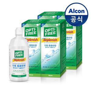 렌즈세척액 리플레니시 420ml*4개