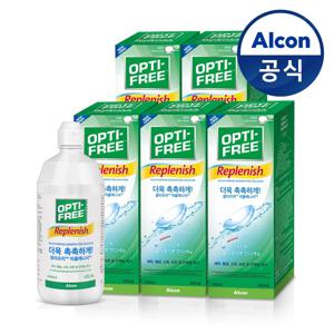 렌즈세척액 리플레니시 420ml*5개