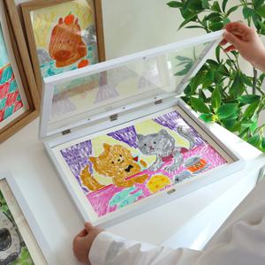 A4/A3 아이 그림 보관 100장 액자 키핑 도화지 보관함 액자틀 프레임