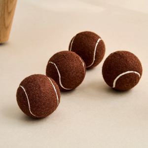 잘밀리는 테니스공 의자커버 브라운 4P SET