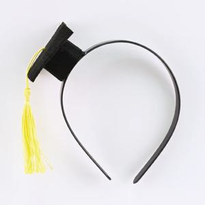 졸업식 필수템 미니 학사모 장식 머리띠 인생네컷