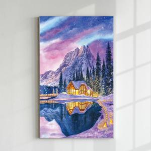 포스터 신비의 오로라